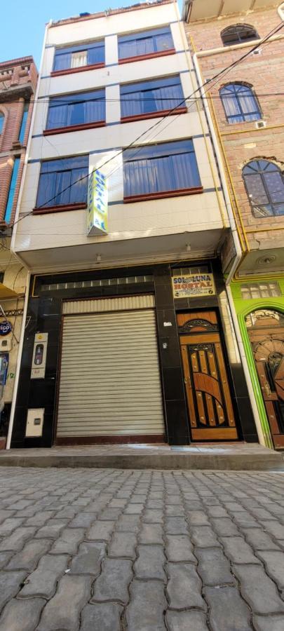 科帕卡巴纳Hostal Sol Y Luna住宿加早餐旅馆 外观 照片